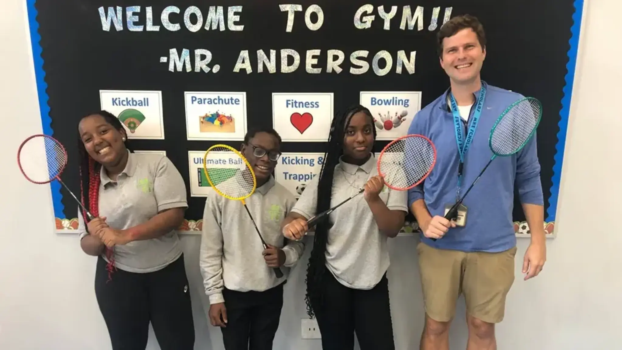 Physical Education Teacher Glad to be a Reliable Catalyst