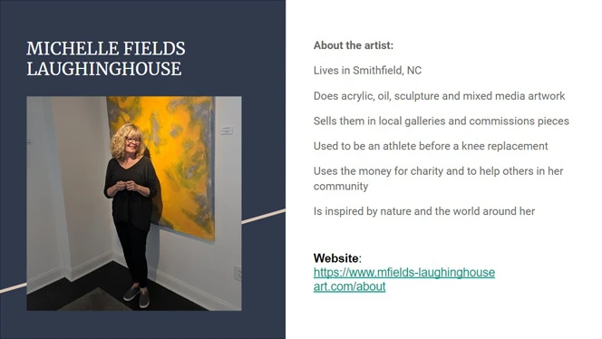 artist Michelle Fields Laughinghouse