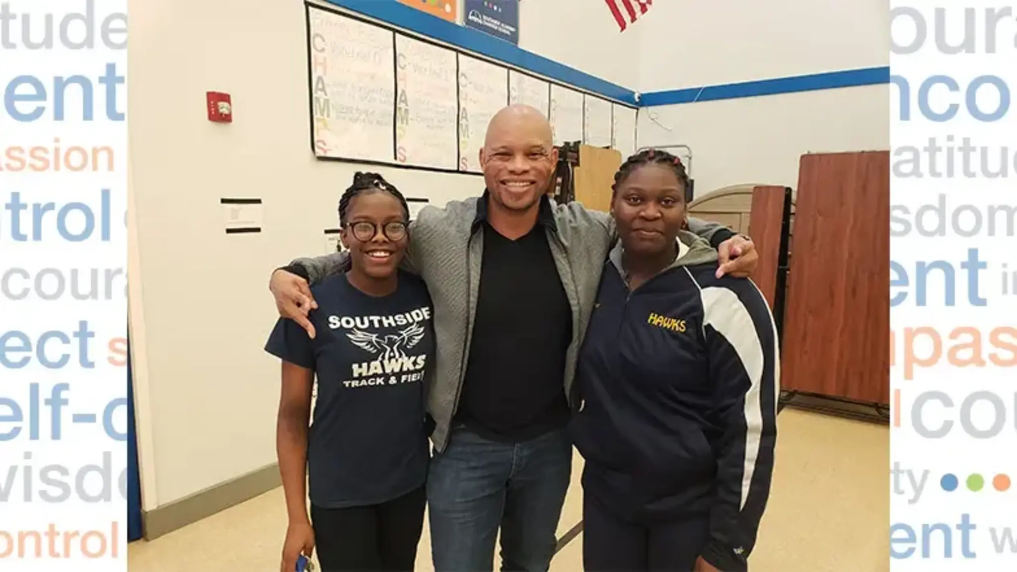 National Motivational Speaker Presents at Southside
