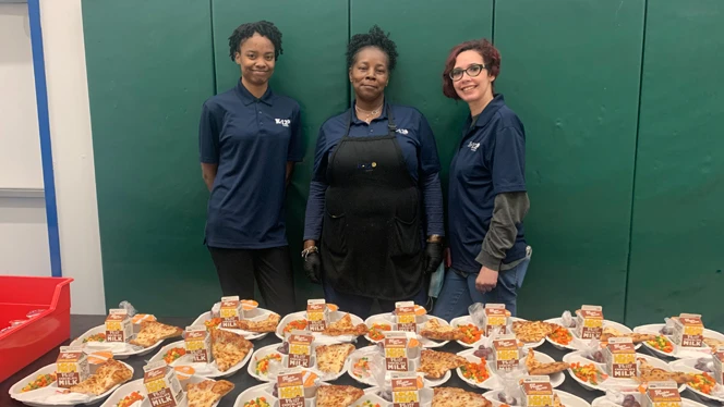 Keystone lunch staff