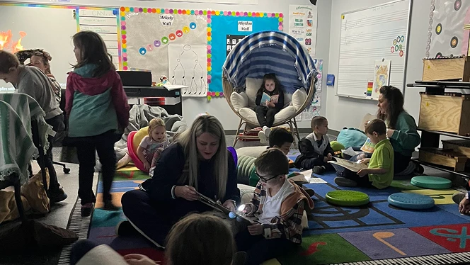 Charter School in Grand Rapids: NHA partner schools celebrate March is Reading Month.