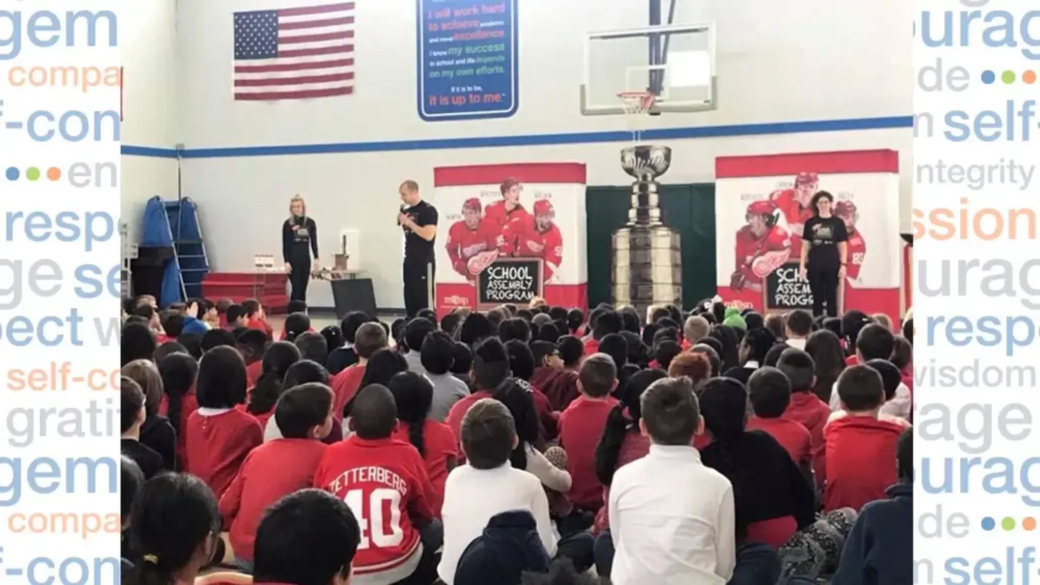 Detroit Red Wings Visit South Canton