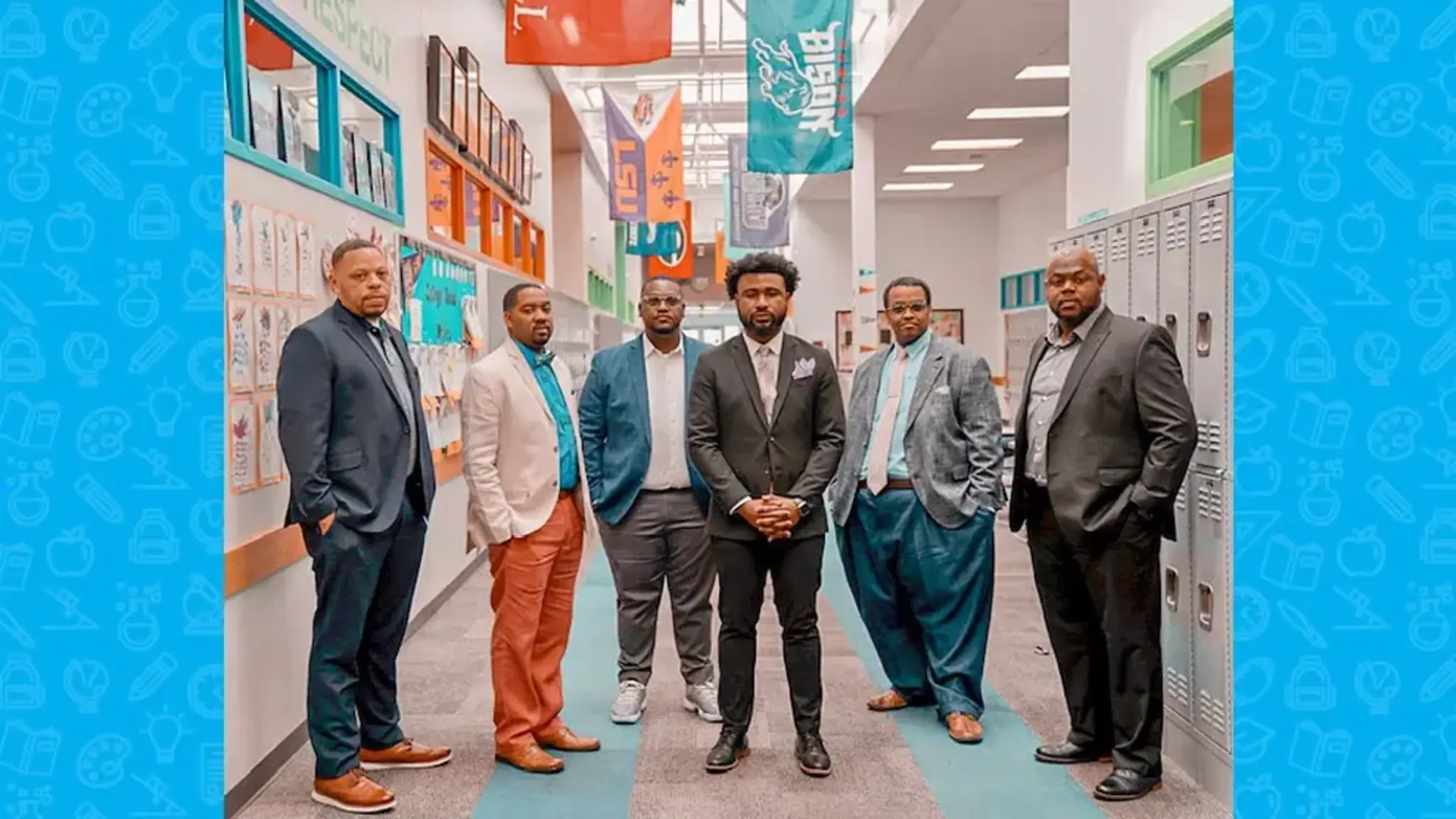 Dressed to Impress: Male Educators Set Tone for Special Day at Advantage