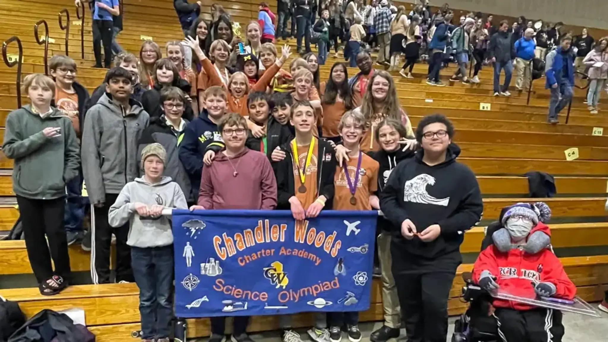 Chandler Woods Science Olympiad Team Filled with Exceptional Competitors, Caring Teammates
