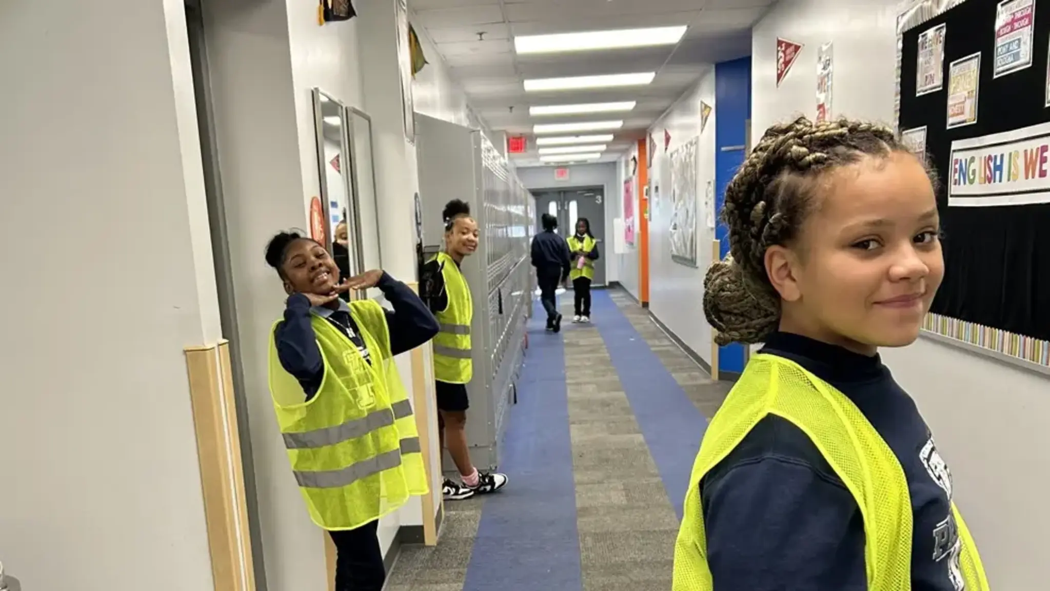 Prevail Middle School Students Focus on Safety