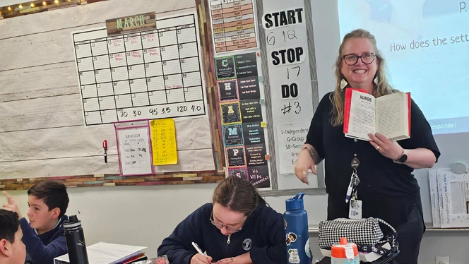 Foundations Academy ELA Teacher J. Cummings
