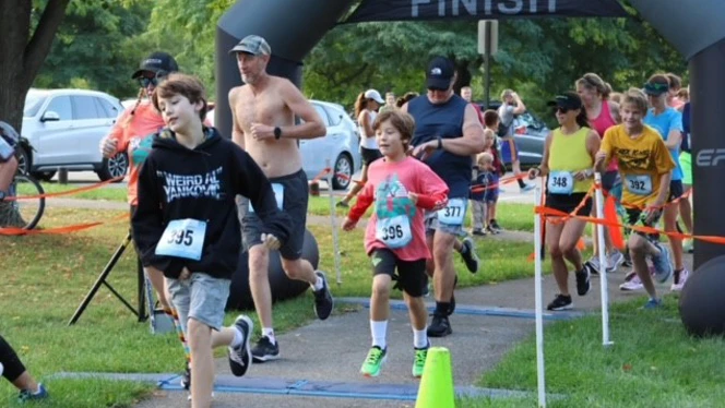 Cross Creek Juvenile Diabetes run participants