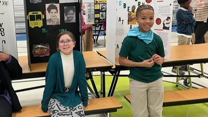 East Arbor held a Black History Month fair.