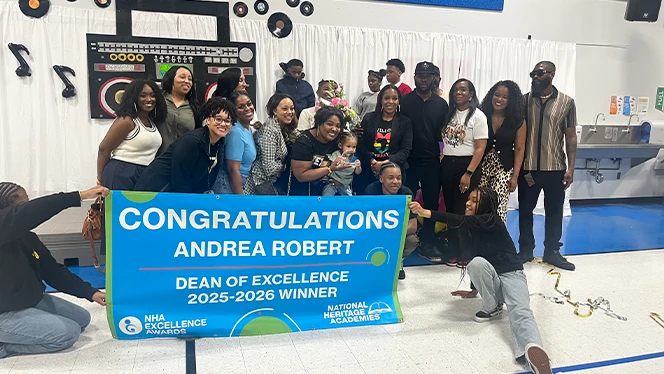 K-8 School in Lafayette: Willow Charter Academy Middle School Dean wins the 2025-26 Dean of Excellence Award.