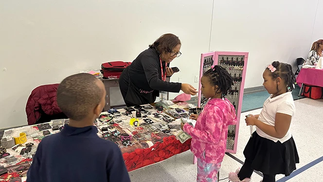 Y5-8 School in Pontiac: Walton Charter Academy celebrates Black History Month.