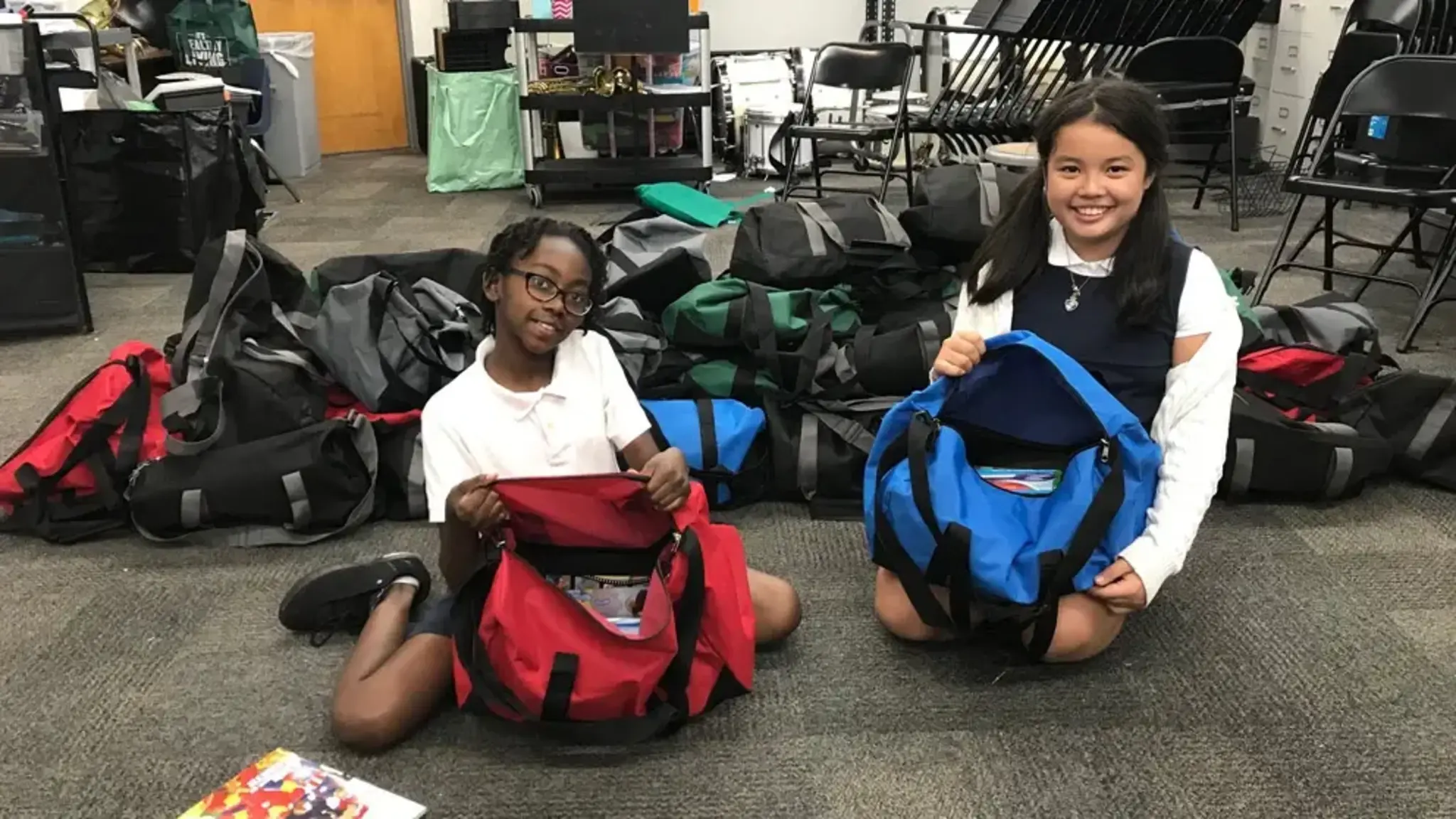 Research Triangle Charter Academy Donates Over 700 Items to Local Foster Care Closet