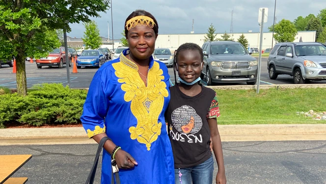 Lansing Charter parent and student