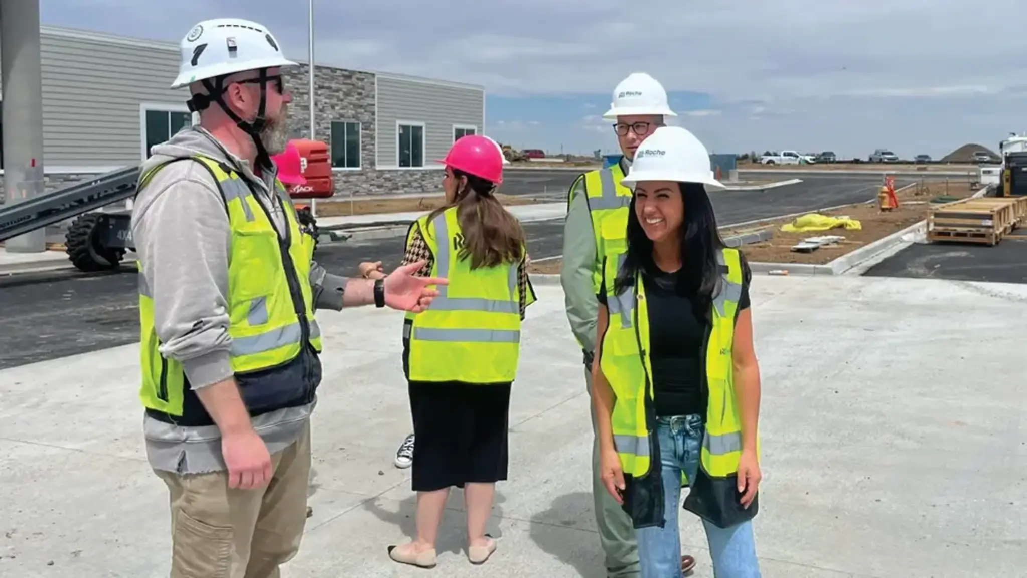 Political Visitors Tour NHA School Campuses