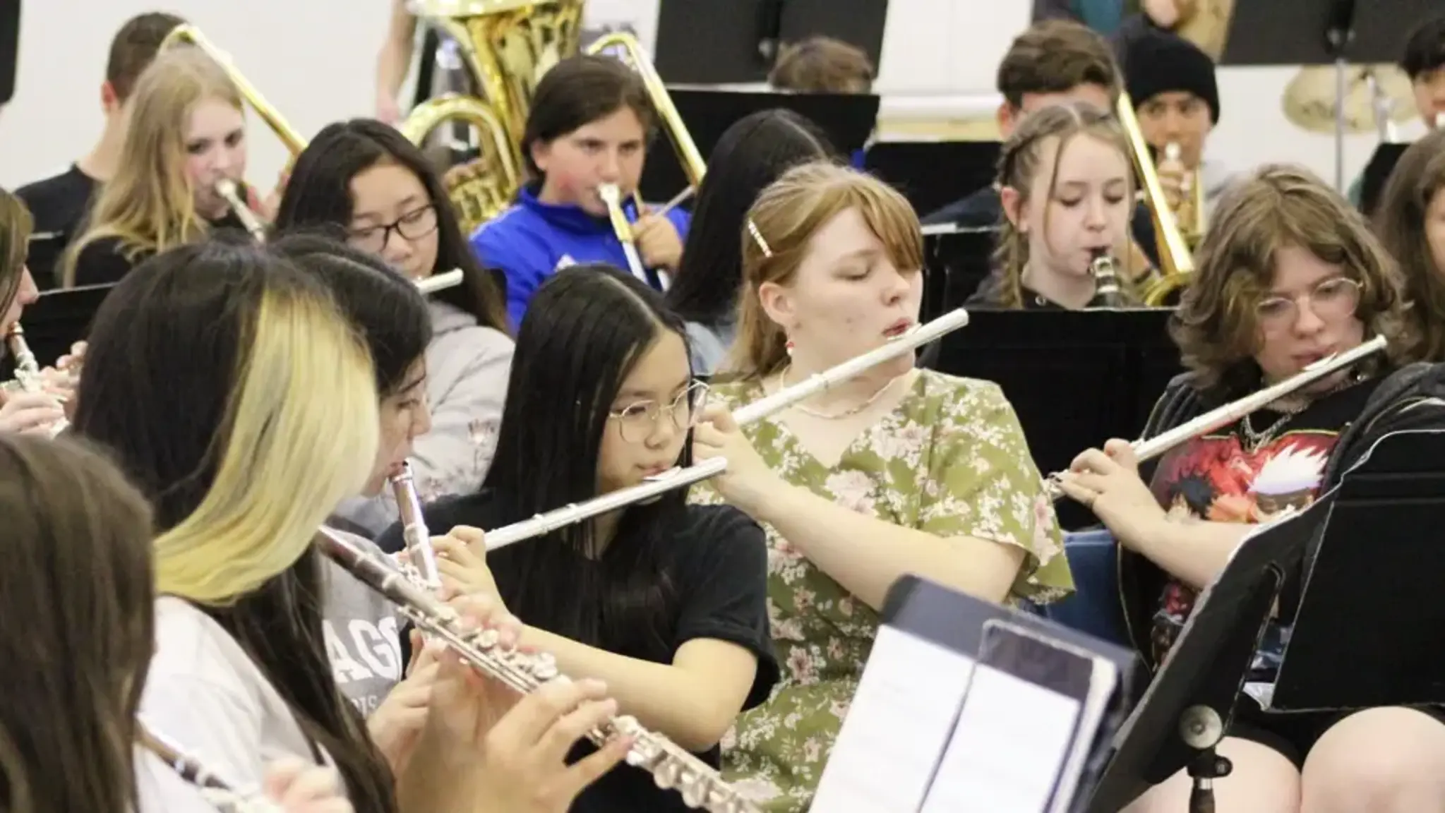 Cross Creek Charter Academy's New School Song is Made for Speed
