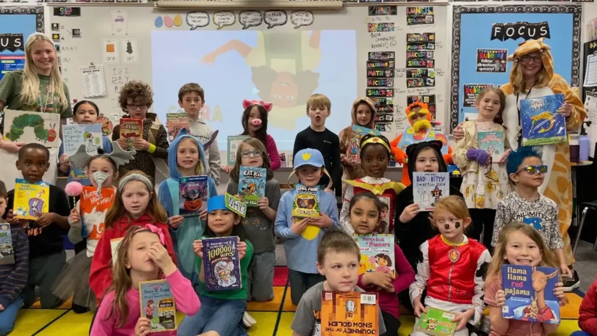 NHA Schools Celebrate March is Reading Month