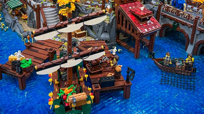 Phillip's Lego creations.