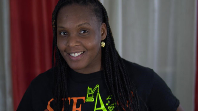 Brooklyn Scholars teacher Ms. Bartlett