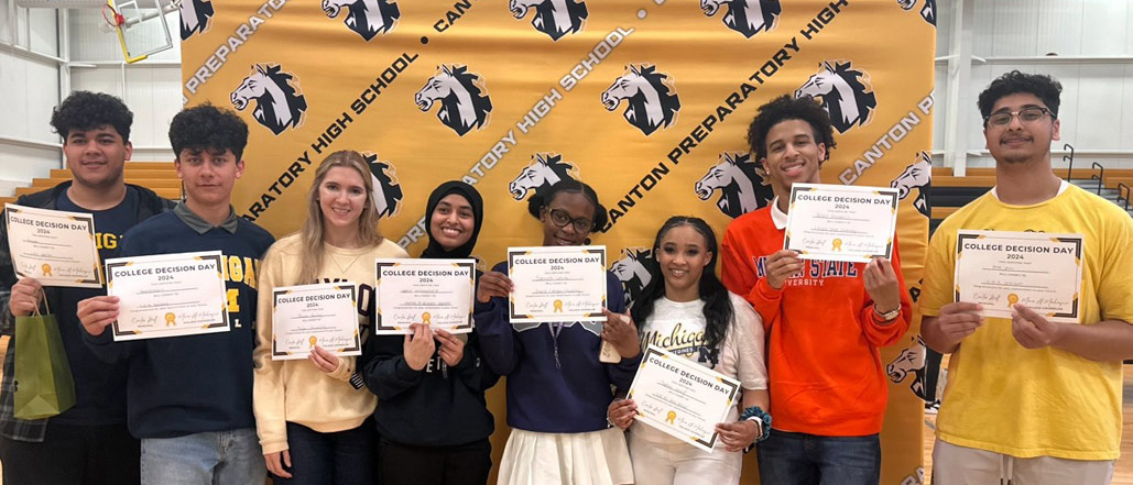 Class of 2024: Blake Benjamin Credits Canton Prep for College Readiness