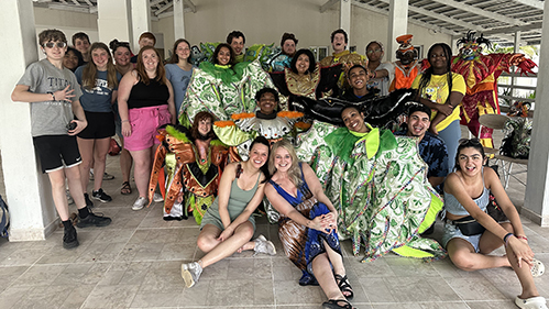 Group photo in Dominican Republic