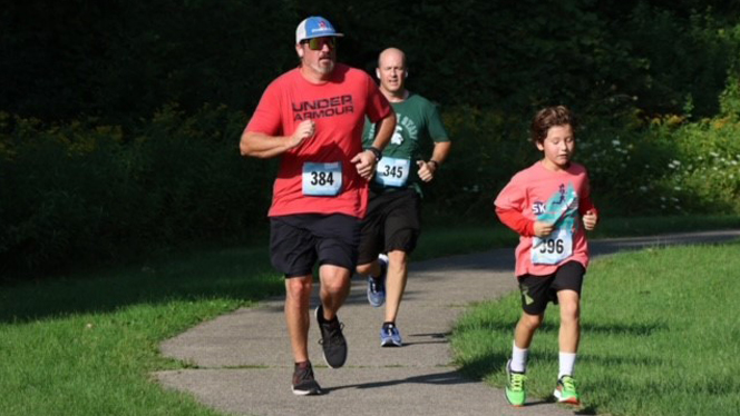 Cross Creek Juvenile Diabetes run participants