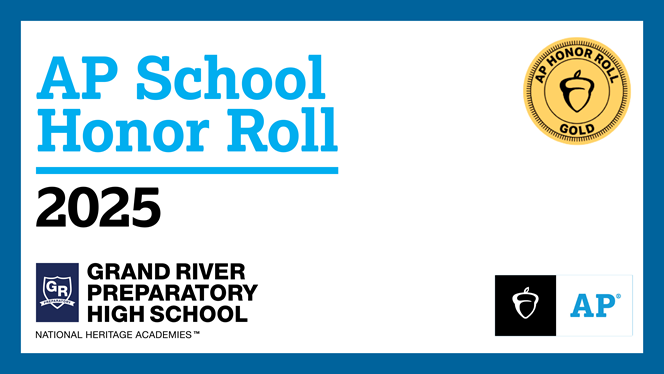 High School in Kentwood: Grand River Preparatory High School is recognized by the College Board’s AP School Honor Roll for excellence in AP programing.