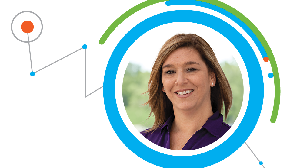 Heather Barringer, principal of Wake Forest Charter Academy in Wake Forest, North Carolina