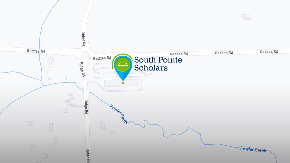 Map of South Pointe Scholars Charter Academy