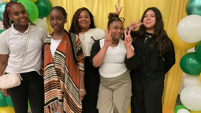 K-8 School in Baton Rouge: Inspire Charter Academy hosts brunch for graduating eighth graders.