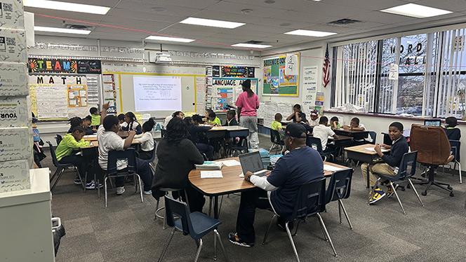 K-8 School in Detroit: Detroit Enterprise Academy invite parents into their school day to experience a day in the Life at DEA.