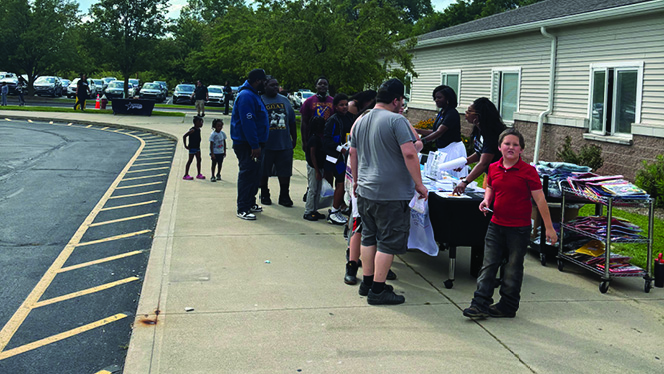 K-8 School in Toledo: Winterfield Venture celebrated 20 years at their Back to School Bash.