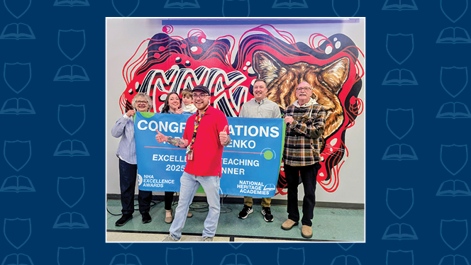 K-8 School in Canton: Canton Charter Academy's Robert Zurenko Excellence in Teaching
