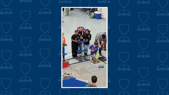 K-8 School in Romulus: Metro's robotics team, the Blazin’ Bots, earned a prestigious award.
