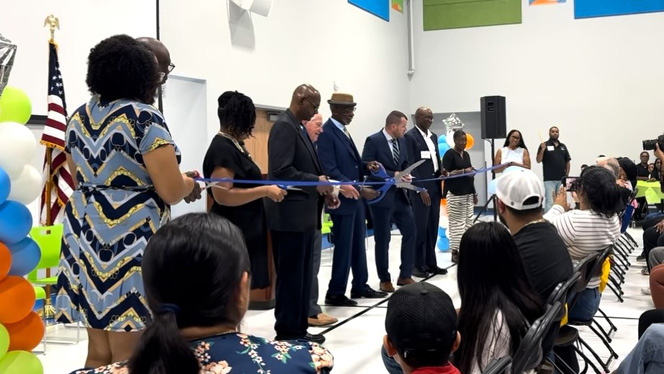 K-5 School in Durham: North Oak Academy celebrates their grand opening and start of their first school year.