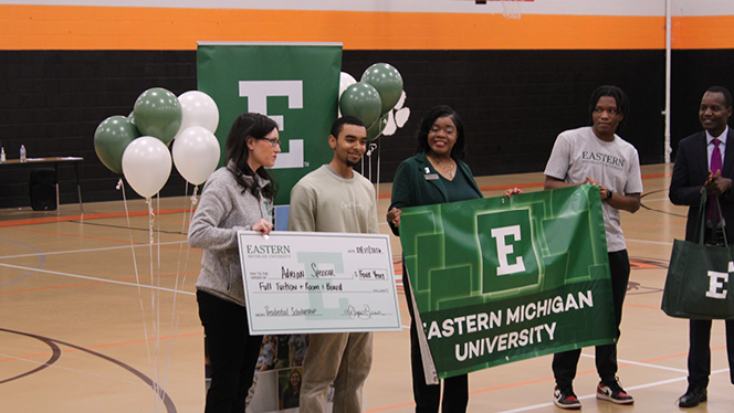 High School in Taylor: Taylor Prep senior earns the EMU Presidential Scholarship.