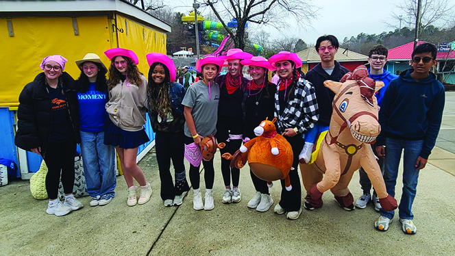 K-8 School in Summerfield: Summerfield Charter Academy students participated in the Polar Plunge.