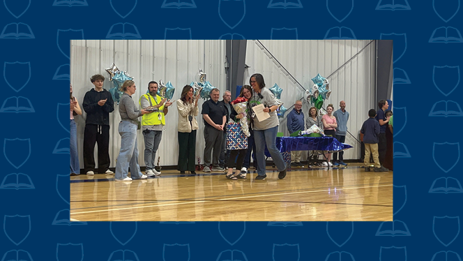 Y5-12 School in Waterford: Oakside Prep fifth grade teacher wins Excellence in Teaching Award.