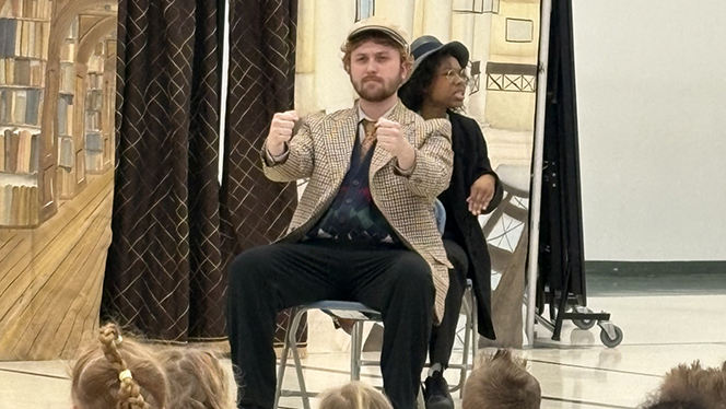 Y5-8 School in Bryon Center: Cross Creek Charter Academy celebrates Black History Month.