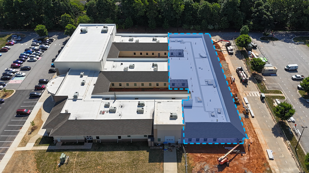 Phoenix Academy High School's new gym