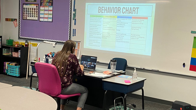 Student behavior chart