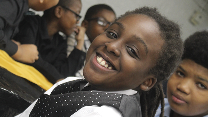 K-8 School in Brooklyn: Brooklyn Excelsior hosts Gentlemen's Brunch.