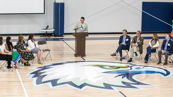 K-11 School in Watkins: Sky Ranch Prep ribbon cutting