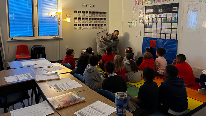 Charter School in Grand Rapids: NHA partner schools celebrate March is Reading Month.