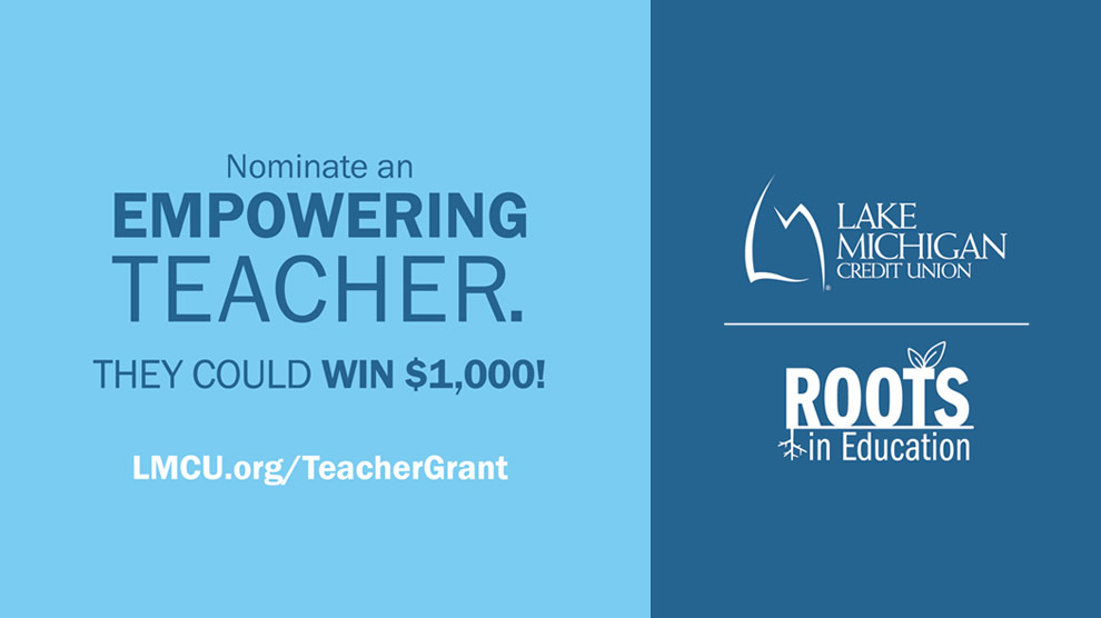 2 Oakside Prep Teachers Awarded 1,000 Grants by Lake Michigan Credit Union