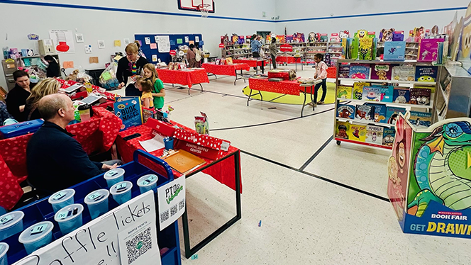 K-8 School in Apex: Peak Charter Academy families participate in annual Fall Fest.