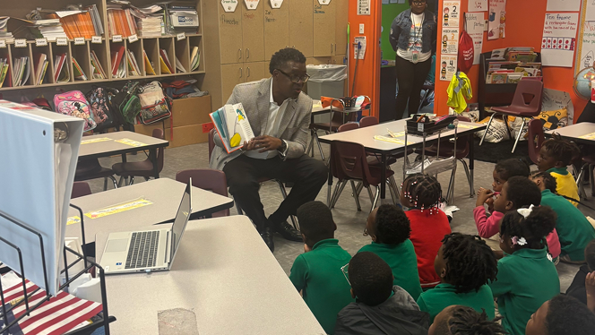 Charter School in Grand Rapids: NHA partner schools celebrate March is Reading Month.