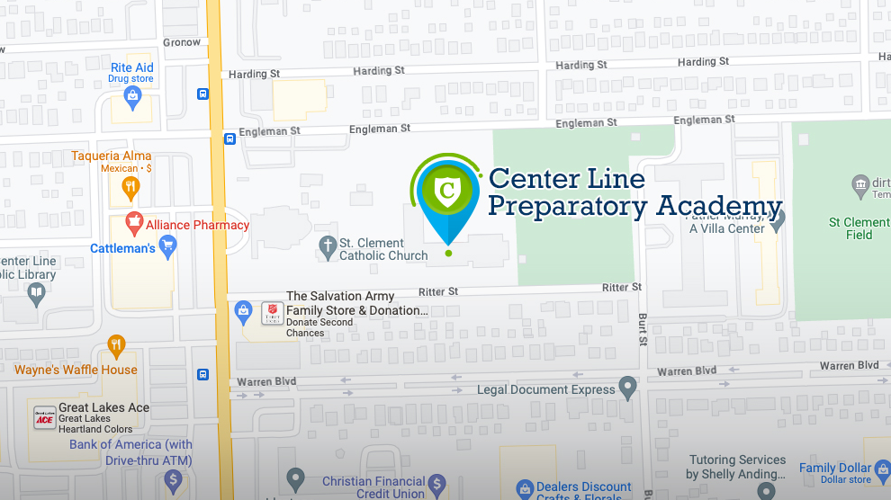 Map of Center Line Preparatory Academy