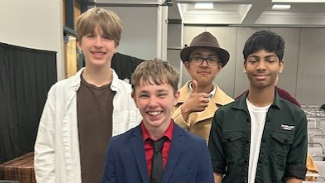 K-8 School in Wake Forest: 36 Wake Forest Charter Academy students compete in the National History Day regional competition.