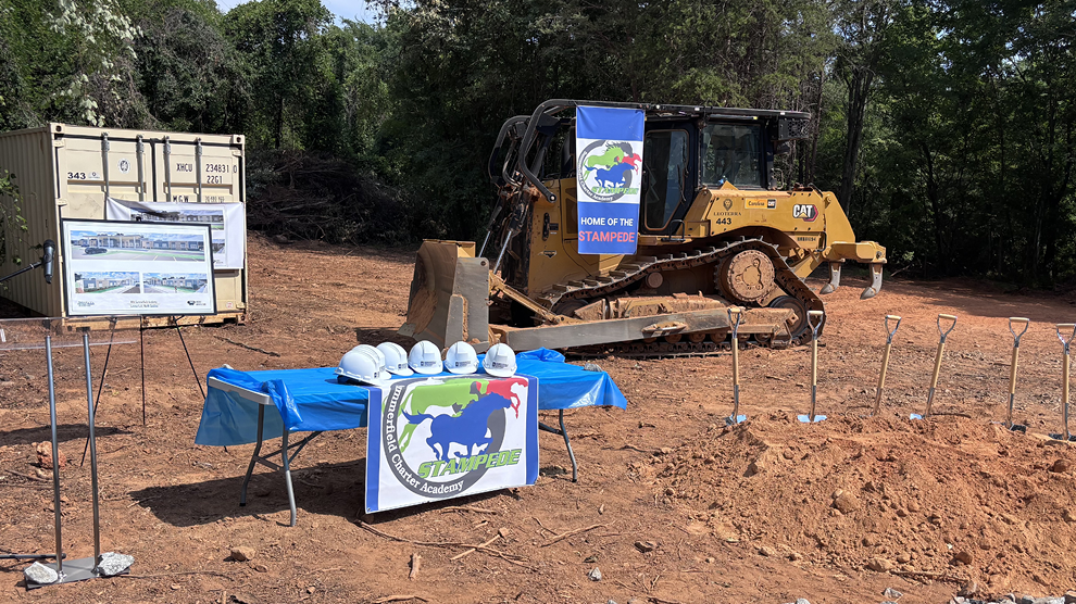 Groundbreaking ceremony at Summerfield Preparatory Academy