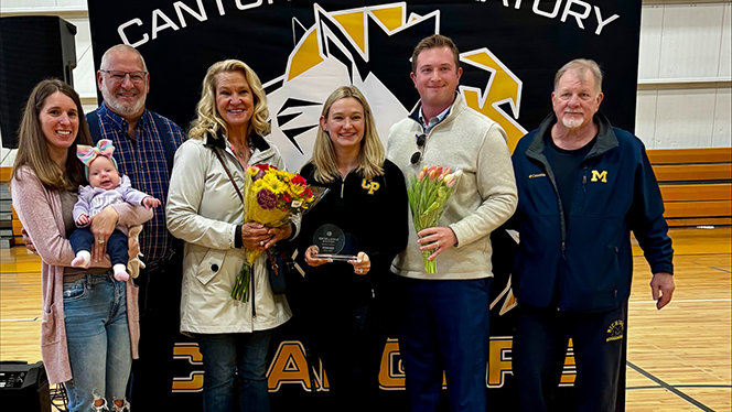 7-12 School in Canton: Canton Preparatory High School teacher is a NHA Excellence Award winner.