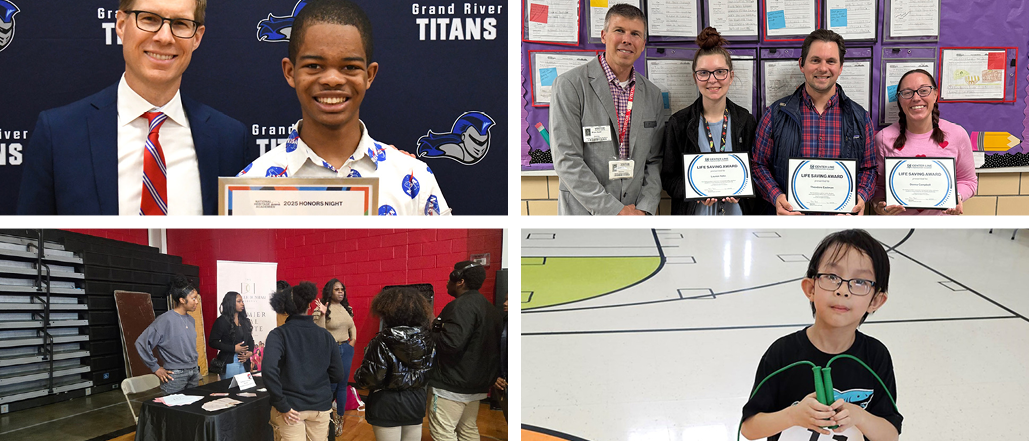 Focus on June: Life-saving Teamwork, a Healthy Heart Fundraiser, Civics Bee, and Career Days